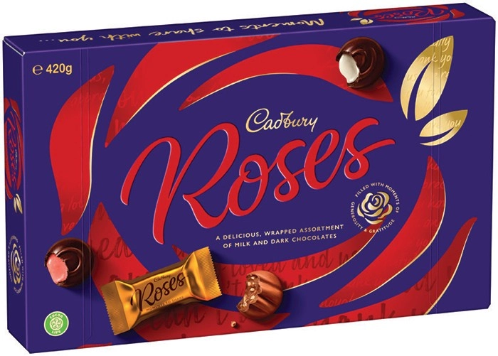 Cadbury Roses Chocolate Box 420g