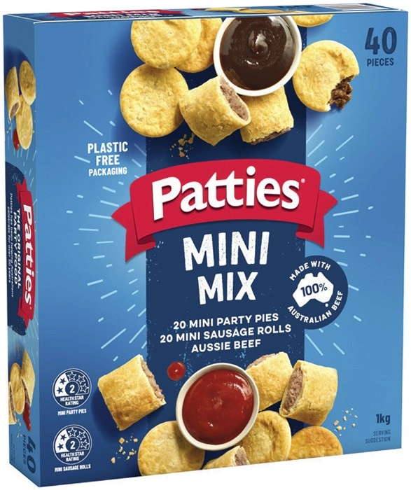 Patties Mini Mix 40 Pack