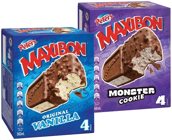 Peters Maxibon 4 Pack Selected Varieties