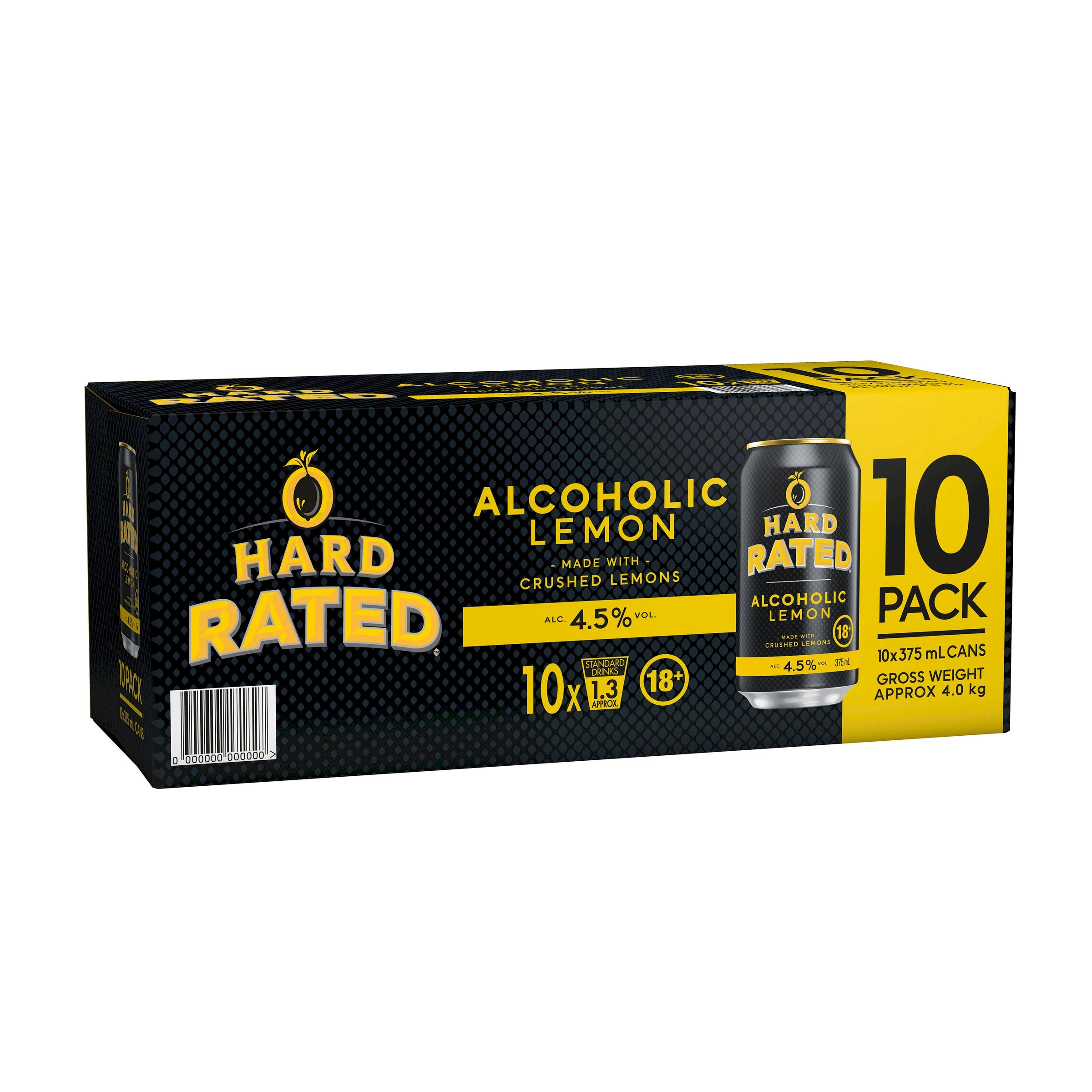 Hard Rated Cans 10x375ml