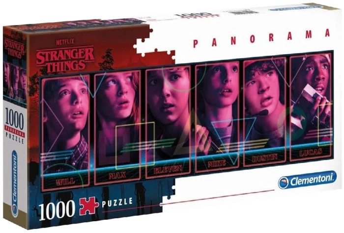 Clementoni Stranger Things Panorama 1000 Piece Puzzle