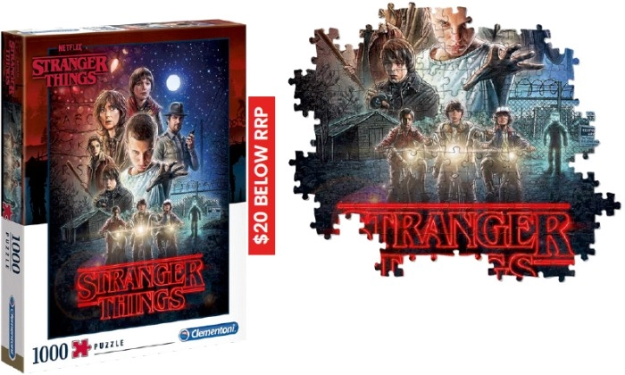 Clementoni Stranger Things Season 1 1000 Piece Puzzle