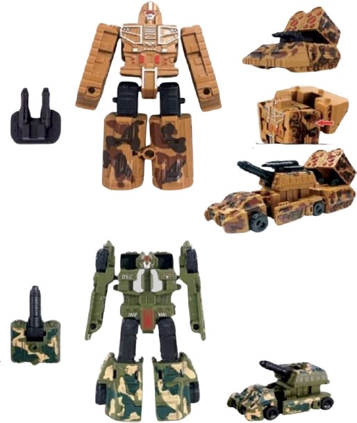 Galactic Titans Army Transformable Robot - Assorted