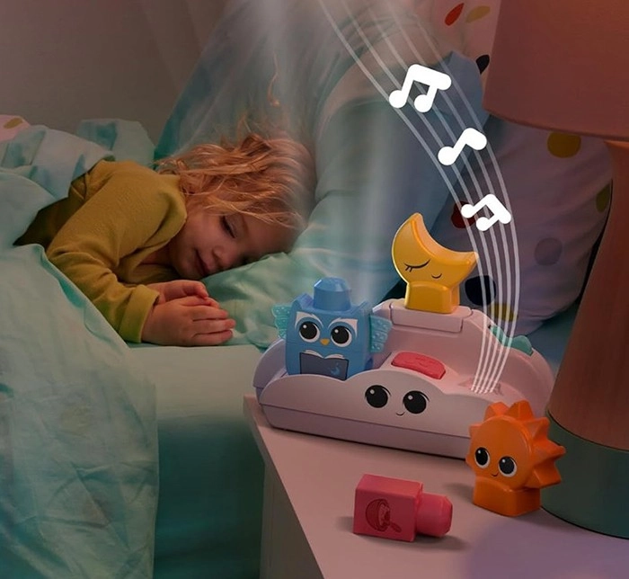 Mega Bloks Fisher-Price Building Toy Rise & Snooze Night Light