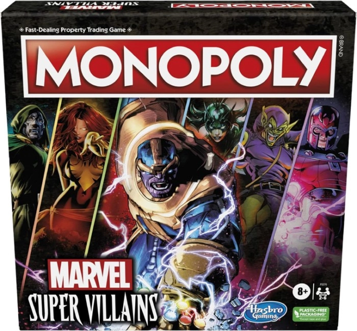 Monopoly Marvel Super Villains Edition Board Game