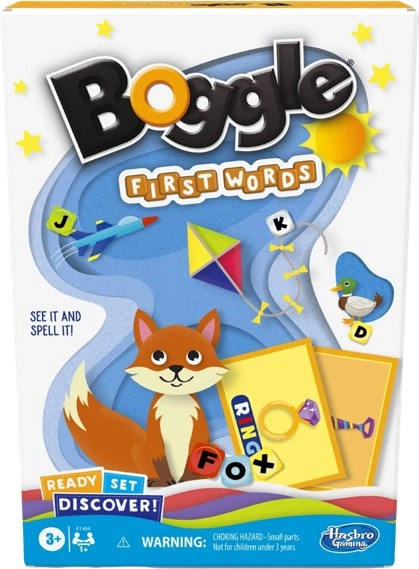 Ready Set Discover Boggle First Words Matching Card Game