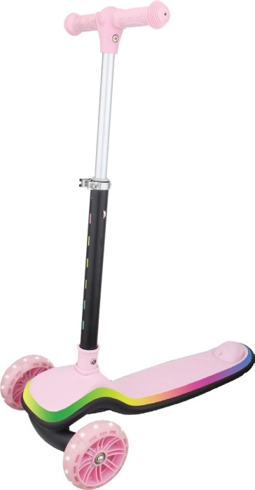 Swifte 3 Wheel Light Up Scooter - Pink