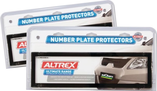 15% off Altrex Number Plate Frames