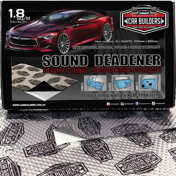 Car Builders Sound Deadener Stage 1 1.8SQM