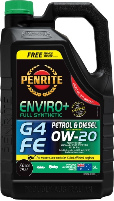 Penrite Enviro+ G4-FE 0W-20 5L