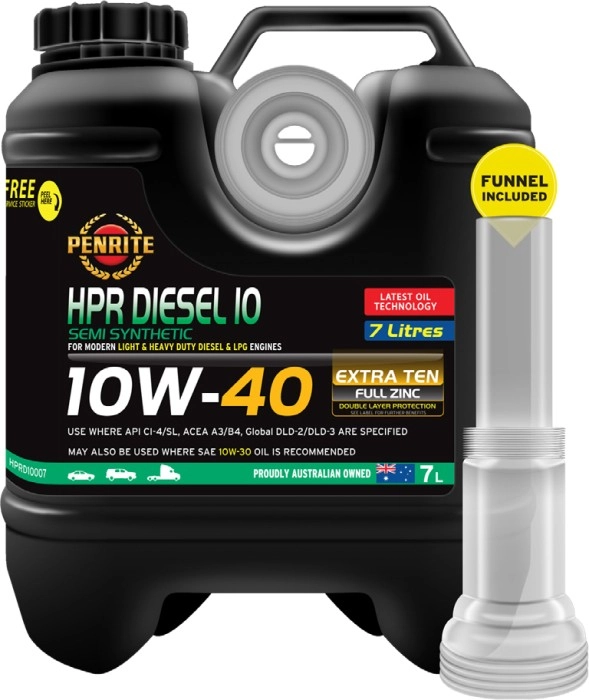 Penrite HPR Diesel 10 10W-40 7L