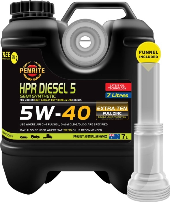 Penrite HPR Diesel 5 5W-40 7L