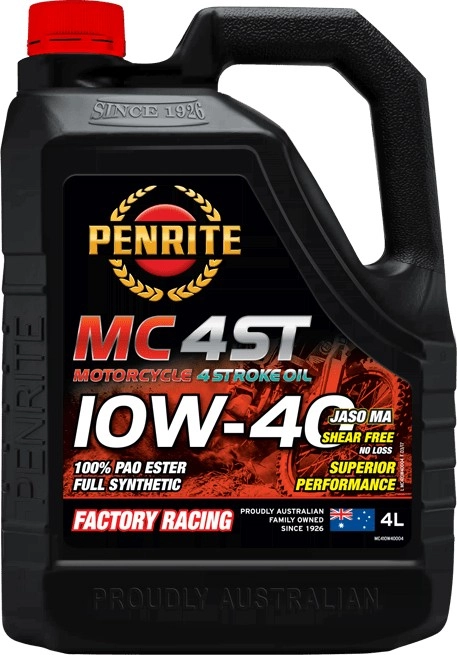 Penrite Motorcycle 4 Stroke 10W-40 4L