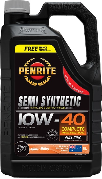 Penrite Semi Synthetic 10W-40 5L