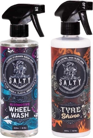 Salty Captain Wheel Wash & Tyre Shine Combo