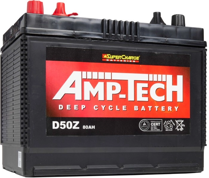 SuperCharge AMP-Tech Deep Cycle Batteries