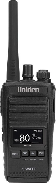 Uniden 5W 80CH UHF Splashproof CB Radio