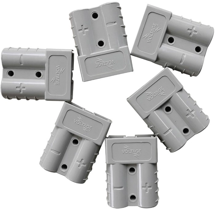 Voltage Heavy Duty 50AMP Anderson Plug 6 Pack