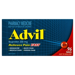 Advil Tablets 96 Tablets