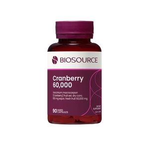 BIOSOURCE Cranberry 60,000 90 Capsules