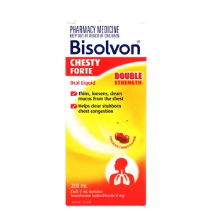 BISOLVON Chesty Forte Liquid Double Strength 200mL