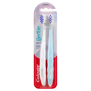 Colgate Gentle Sensitive Expert Toothbrush with Ultra Soft Bristles 2Pack