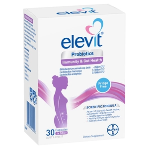 Elevit Probiotics Immunity & Gut Health 30 Capsules