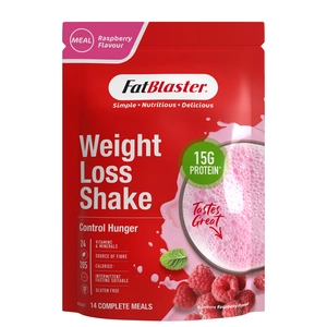 FatBlaster Weight Loss Shake Raspberry Flavour 465g