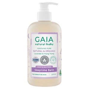 GAIA Natural Baby Sleeptime Bath Wash 500mL