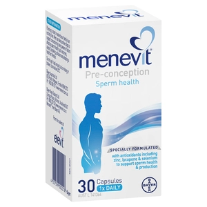 Menevit Pre-Conception Sperm Health 30 Capsules