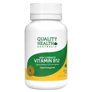 QUALITY HEALTH High Strength Vitamin B12 90 Tablets