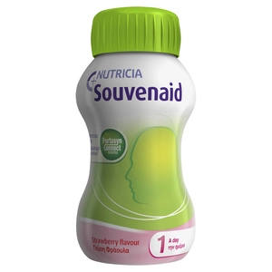 SOUVENAID Strawberry Flavour 4X125mL