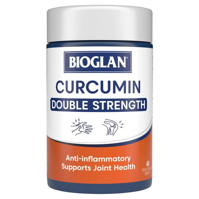 Bioglan Curcumin Double Strength 40 Tablets