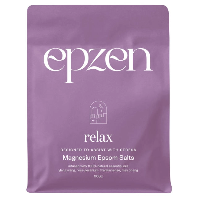 Epzen Magnesium Bath Crystals Relax 900g