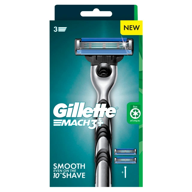 Gillette Mach3+ Razor 2 Up