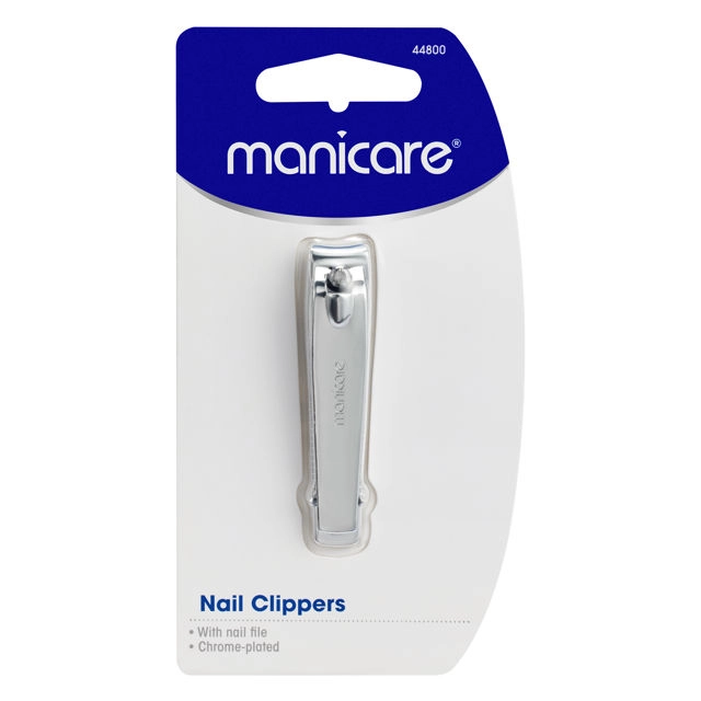 Manicare Nail Clippers With Nail File 1 Pack