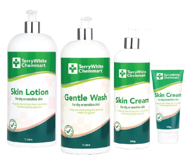 TerryWhite Chemmart Therapeutic Skin Selected Range