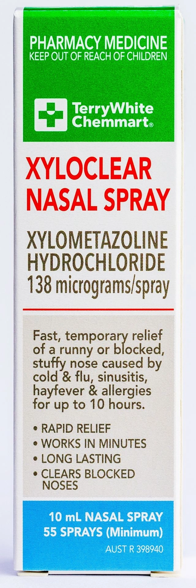 TerryWhite Chemmart Xyloclear Nasal Spray 10ml