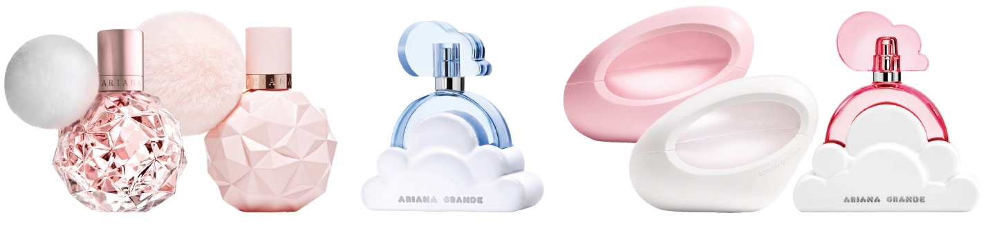 Ariana Grande Ari, Sweet Like Candy, Cloud, MOD Blush, MOD Vanilla, Cloud Pink EDP Spray 100ml