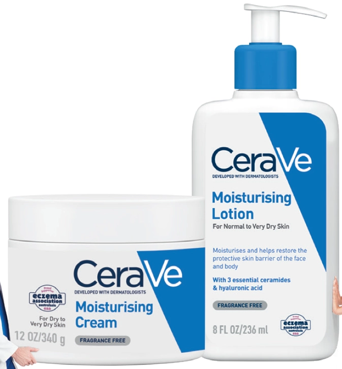 CeraVe Moisturising Lotion 473ml or Cream 340g