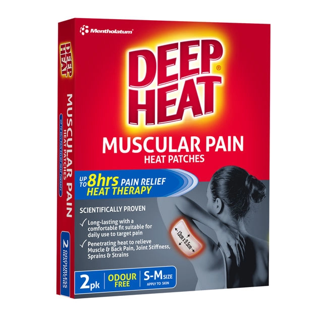 Deep Heat Muscular Pain Heat Patches 2 Pack