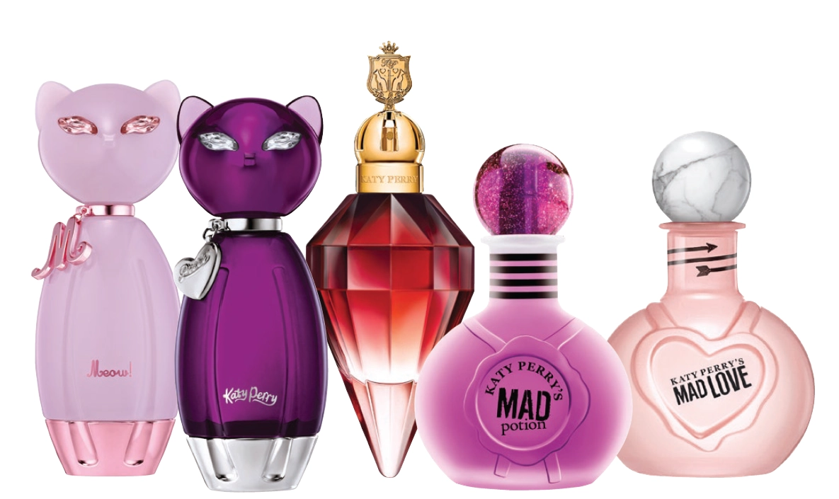 Katy Perry Meow, Purr, Killer Queen, Mad Potion, Mad Love EDP Spray 100ml