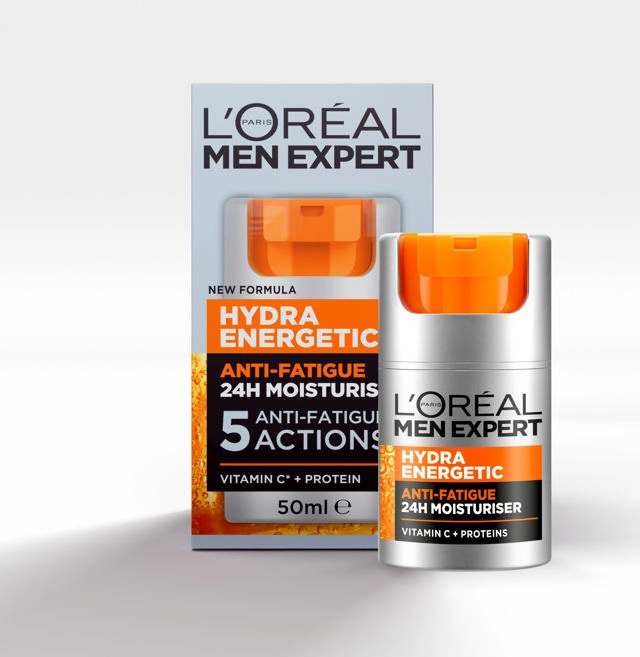 L'Oreal Paris Men Expert Hydra Energetic Anti-Fatigue Moisturising Lotion 50ml