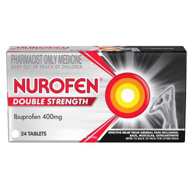 Nurofen Double Strength 400mg 24 Tablets