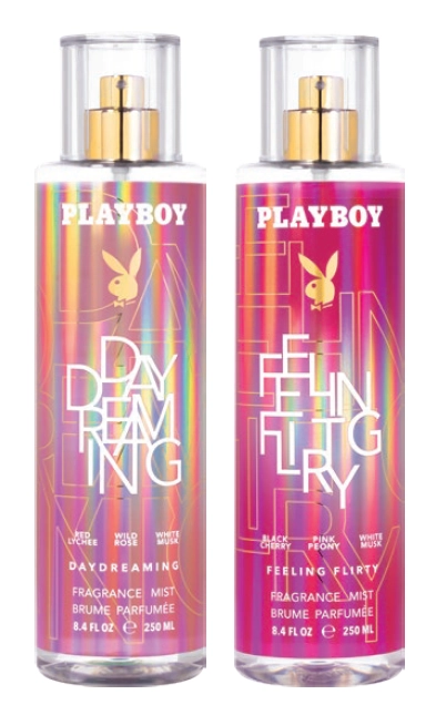 Playboy Day Dreaming, Feeling Flirty Fragrance, A Time to Bloom, Eyes on Me, Can't Stop Me or Like A Queen Fragrance Mist 250ml