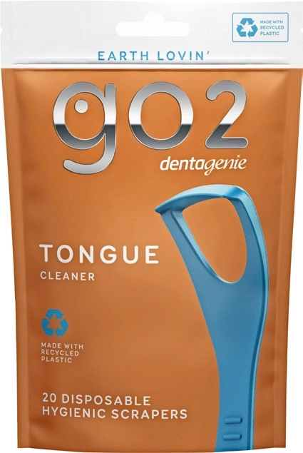 GO2 Dentagenie Tongue Cleaner 20 Scrapers