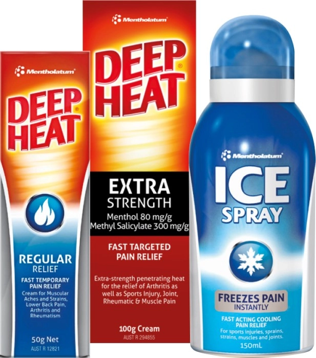 25% off Deep Heat & Ice Selected Products