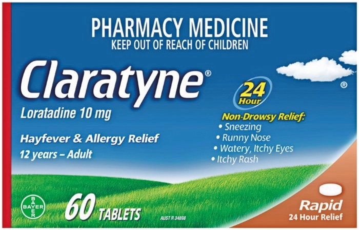 Claratyne Hayfever & Allergy Relief 60 Tablets