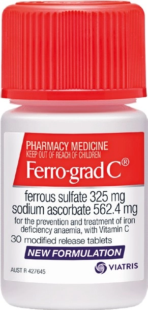 Ferro-Grad C 30 Tablets