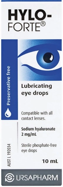 Hylo-Forte Lubricating Eye Drops 10mL